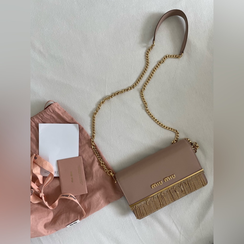 Miu Miu brand new wallet on chain
